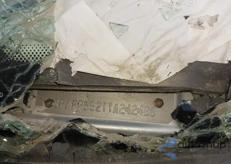 2001 Ford Taurus Ses из США, поврежденный, VIN 1FAFP55211A242486